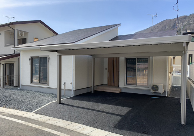 岩手県盛岡市の建築・デザイン会社 ホーム建設/カーポート